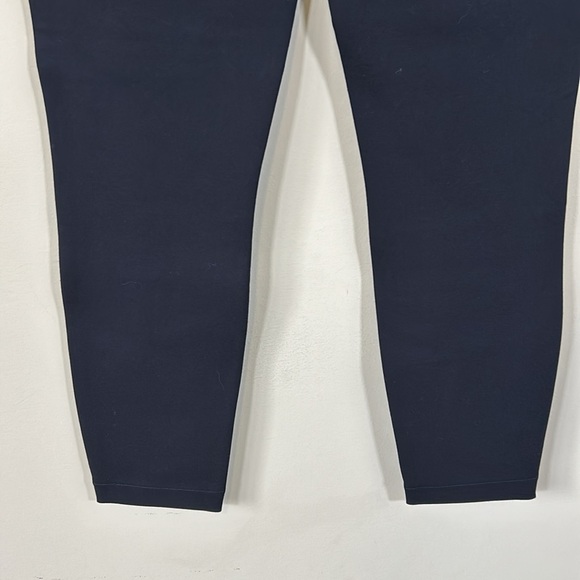 Spanx The Perfect Pant Ankle Piped Skinny Navy Blue Pull On Shapewear Sz M - Picture 7 of 11